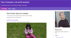 Desktop Screenshot of gjerull.net